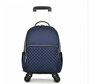 Open image in slideshow, 18 Inch Women Travel Luggage backpack bag cabin size Trolley Backpack luggage suitcase for women Wheeled Backpacks Carry-on Bags
